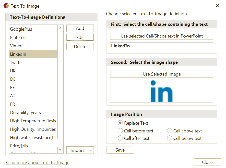 Text-To-Image Form